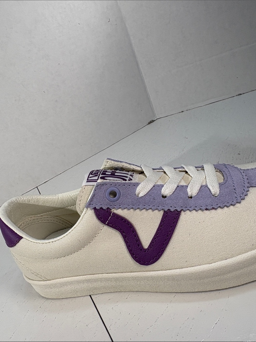 NWT Vans Sport Tri-Tone Purple Sneakers Women’s 7.5 - Picture 7 of 10